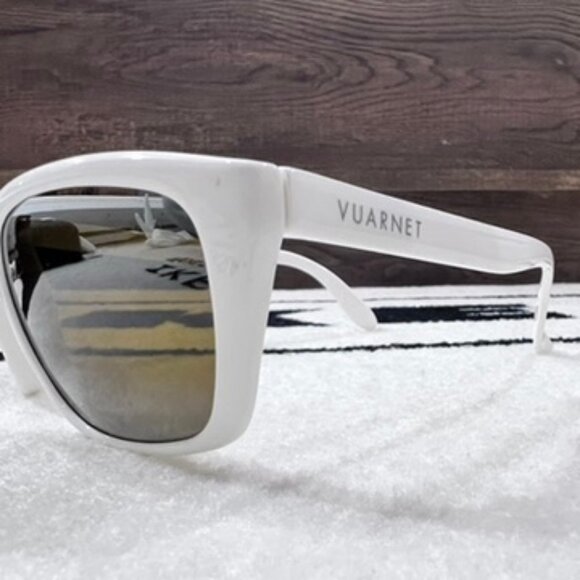 Vuarnet Skilynx Lenses Gradient Dark Brown Gold Lens Category 3 Sunglasses - Picture 4 of 10